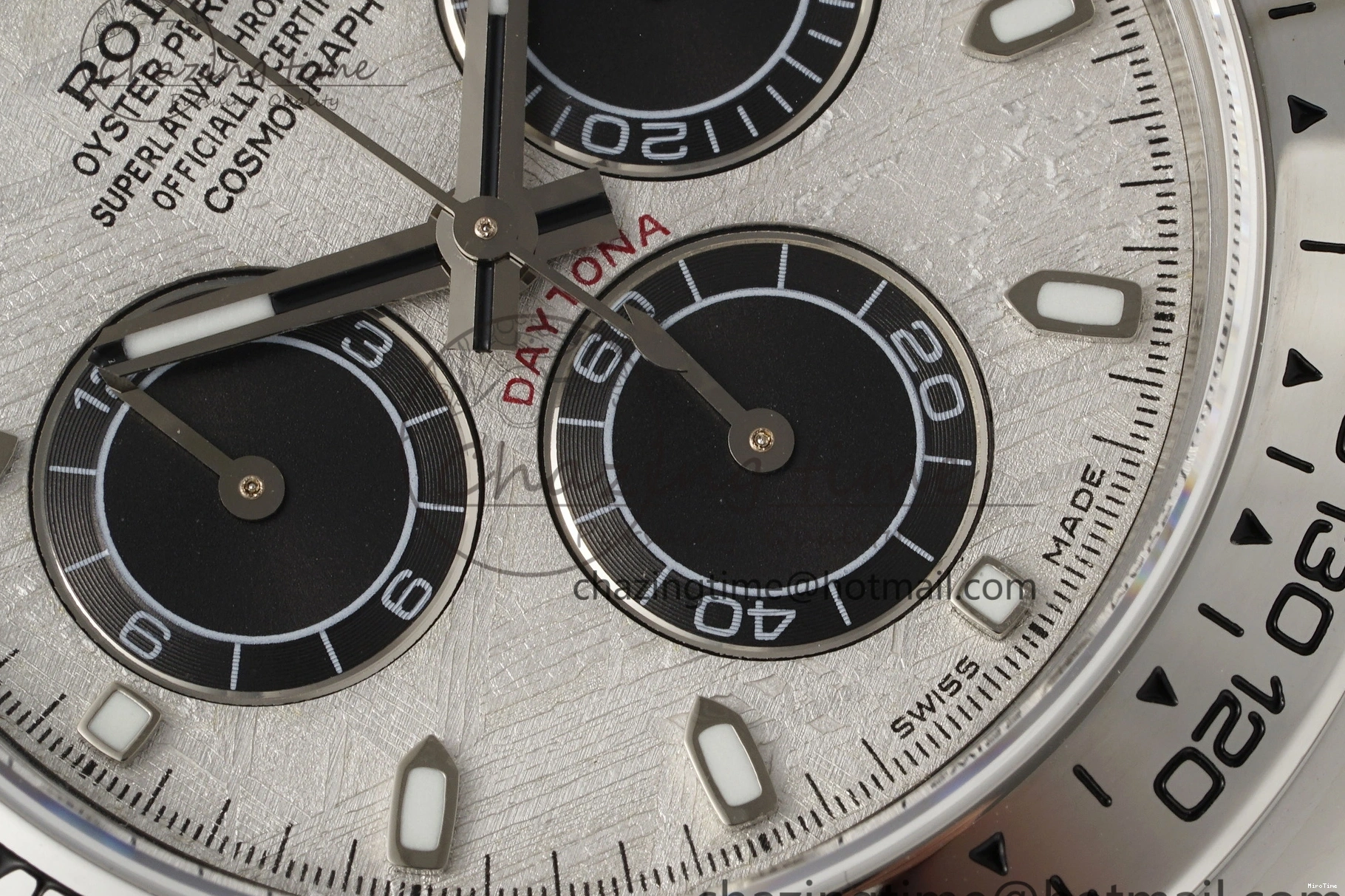 MiroTime 0212 Daytona 116509 Noob 1:1 Best Edition Meteorite Dial on SS Bracelet SA AllSeason 2014